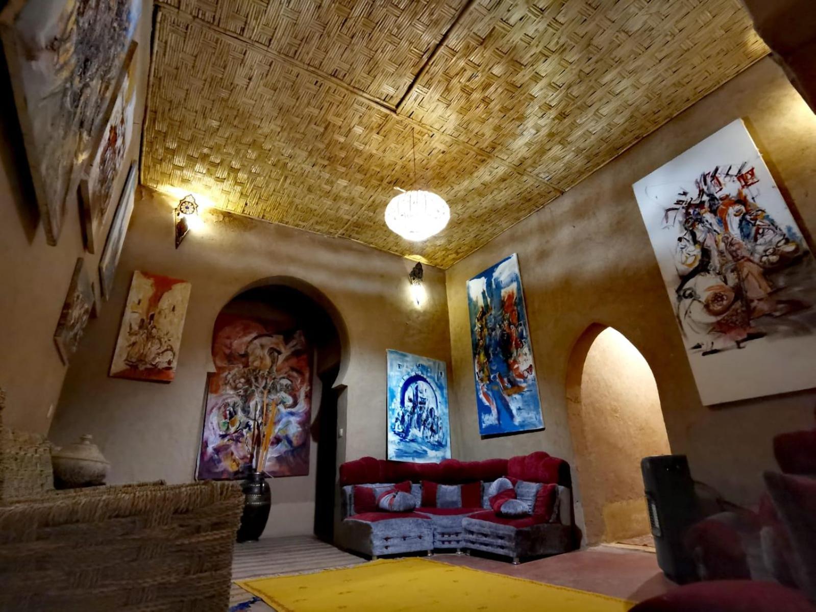 Kasbah Du Peintre Bed & Breakfast Ait Benhaddou Exterior foto